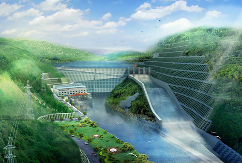 井研老挝南塔河1号水电站项目
